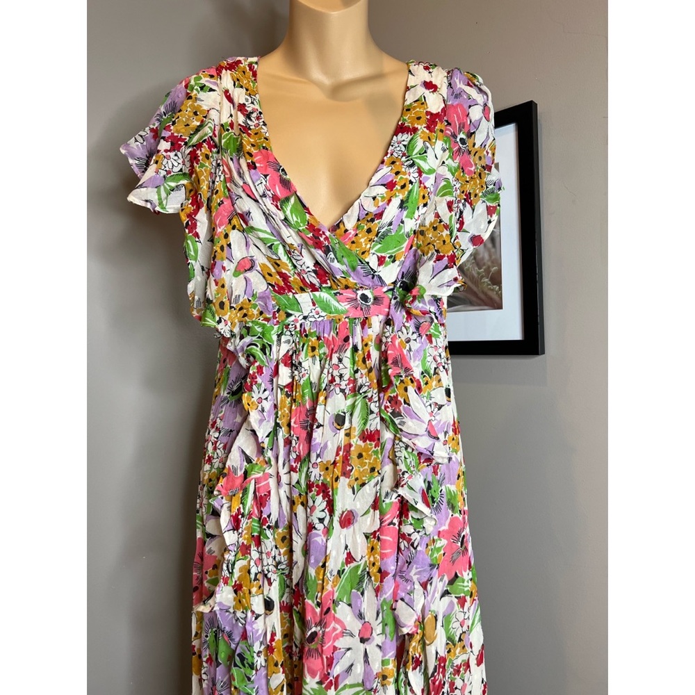 Free People Delicate Semi Ruffle Dress x Timo - Picture 5 of 7